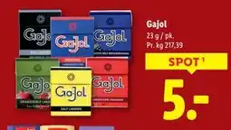 Lidl Gajol, DKK 5 tilbud