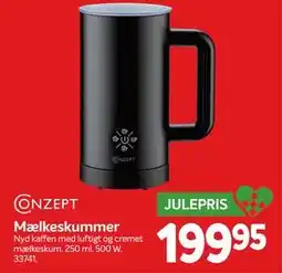 Din Isenkræmmer Mælkeskummer, DKK 199.95 tilbud