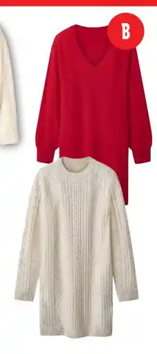 Lidl Strikket kjole, DKK 99 tilbud