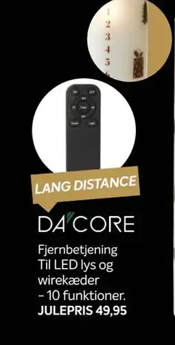 Din Isenkræmmer Fjernbetjening Til LED lys og wirekæder, DKK 49.95 tilbud