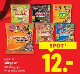 Lidl Slikposer, DKK 12 tilbud