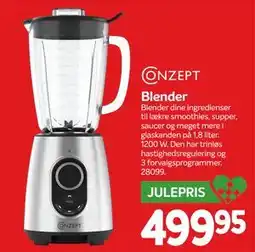 Din Isenkræmmer Blender, DKK 499.95 tilbud