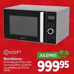 Din Isenkræmmer Kombiovn, DKK 999.95 tilbud