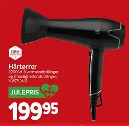 Din Isenkræmmer Hårtørrer, DKK 199.95 tilbud