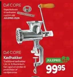 Din Isenkræmmer Kødhakker, DKK 99.95 tilbud