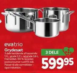 Din Isenkræmmer Grydesæt, DKK 599.95 tilbud