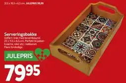 Din Isenkræmmer Serveringsbakke, DKK 79.95 tilbud