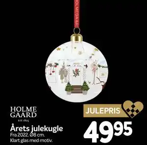 Din Isenkræmmer Årets julekugle, DKK 49.95 tilbud