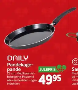 Din Isenkræmmer Pandekagepande, DKK 49.95 tilbud