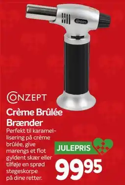 Din Isenkræmmer Crème Brûlée Brænder, DKK 99.95 tilbud