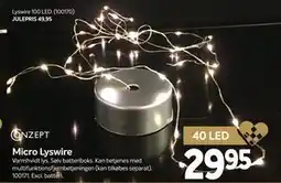 Din Isenkræmmer Micro Lyswire tilbud