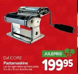 Din Isenkræmmer Pastamaskine, DKK 199.95 tilbud