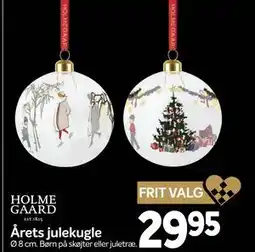 Din Isenkræmmer Årets julekugle, DKK 29.95 tilbud