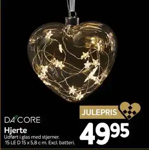 Din Isenkræmmer Hjerte, DKK 49.95 tilbud