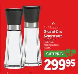 Din Isenkræmmer Grand Cru Kværnsæt, DKK 299.95 tilbud