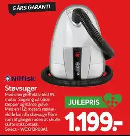 Din Isenkræmmer Støvsuger, DKK 1199 tilbud