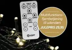 Din Isenkræmmer Multifunktions-fjernbetjening til udendørs, DKK 29.95 tilbud