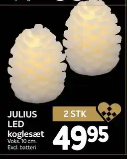 Din Isenkræmmer LED koglesæt, DKK 49.95 tilbud