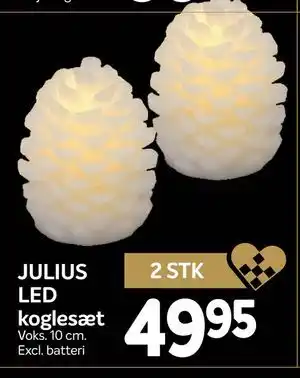 Din Isenkræmmer LED koglesæt, DKK 49.95 tilbud