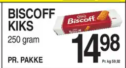 ABC Lavpris Biscoff kiks tilbud