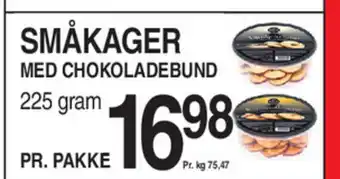 ABC Lavpris Småkager med chokoladebund tilbud