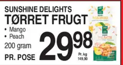 ABC Lavpris Sunshine delights tørret frugt tilbud