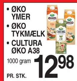 ABC Lavpris Øko ymer • øko tykmælk • cultura øko a38 tilbud