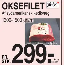 ABC Lavpris Norlyk oksefilet tilbud