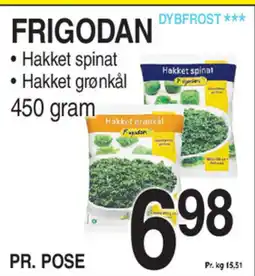 ABC Lavpris Dybfrost frigodan tilbud