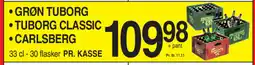 ABC Lavpris Grøn tuborg •tuborg classic • carlsberg tilbud