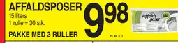 ABC Lavpris Affaldsposer tilbud