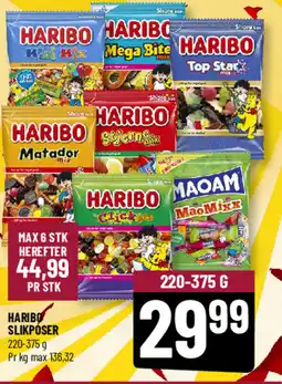 Løvbjerg Haribo slikpóser tilbud