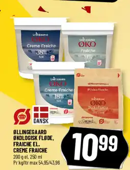Løvbjerg Øllingegaard økologisk fløde, fraiche el. creme fraiche tilbud