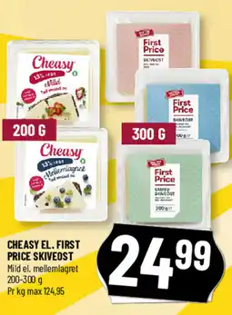 Løvbjerg Cheasy el. first price skiveost tilbud