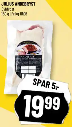 Løvbjerg Julius andebryst dybfrost tilbud