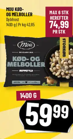 Løvbjerg Mou kød- og melboller tilbud