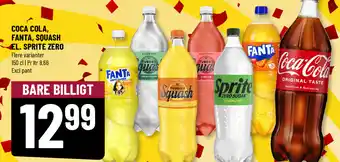 Løvbjerg Coca cola, fanta, squash el. sprite zero tilbud