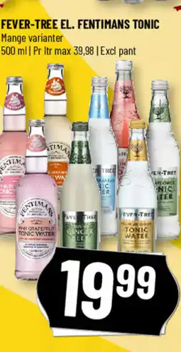 Løvbjerg Fever-tree el. fentimans tonic tilbud