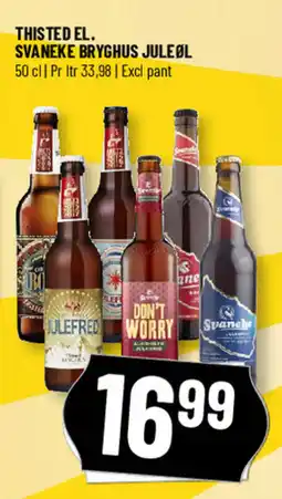 Løvbjerg Thisted el. svaneke bryghus juleøl tilbud