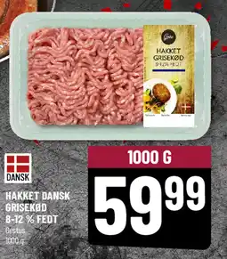 Løvbjerg Hakket dansk grisekød 8-12% fedt gestus tilbud