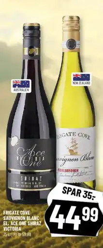 Løvbjerg Frigate cove sauvignon blanc el. ace one shiraz victoria tilbud