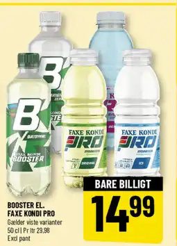 Løvbjerg Booster el. faxe kondi pro tilbud