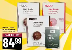 Løvbjerg Nupo diet shake el. premium fiber tilbud
