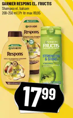 Løvbjerg Garnier respons el. fructis tilbud