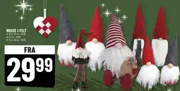 Løvbjerg Nisse i filt tilbud