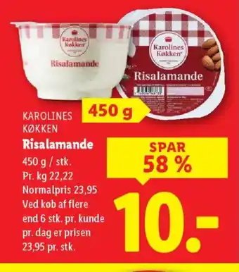 Karolines køkken risalamande