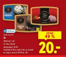Lidl Bon gelati is tilbud