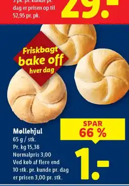 Lidl Møllehjul tilbud