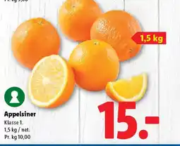 Lidl Appelsiner tilbud