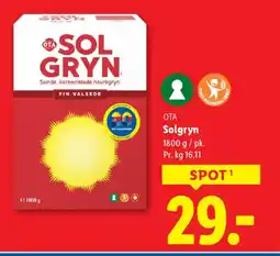 Lidl OTA Solgryn tilbud